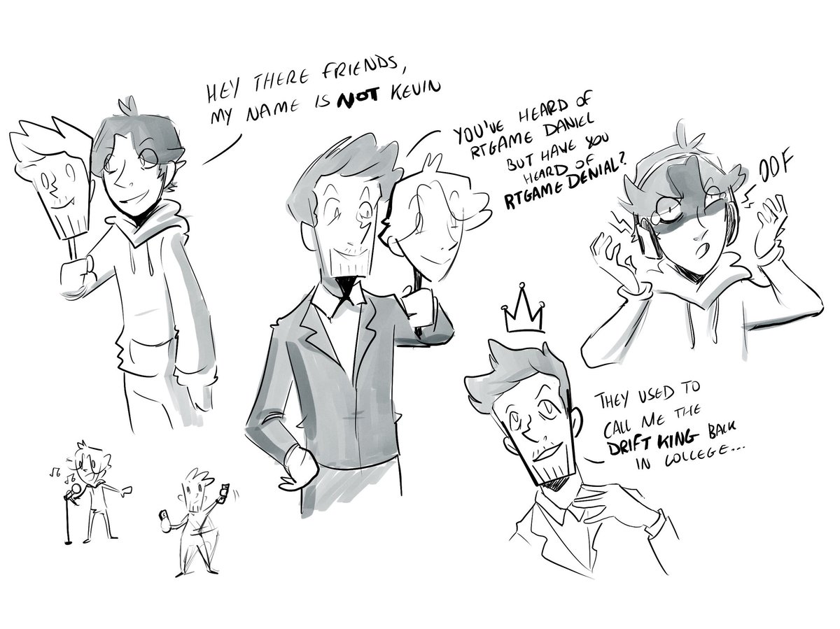 Normal fanart of my favorite streamers