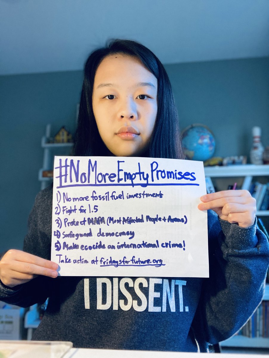 #IWillNoLongerApologizeFor being a climate activist!