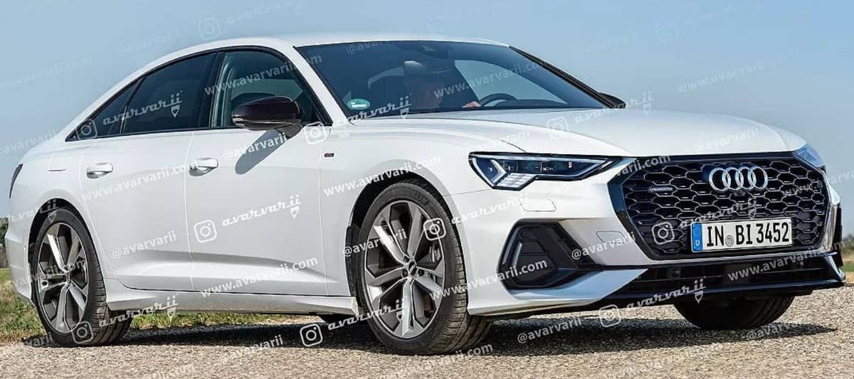 GermanBoost's tweet photo. Audi C8 A6 facelift rendered https://t.co/tlBiPxY4WC https://t.co/vwhsHO2lVv