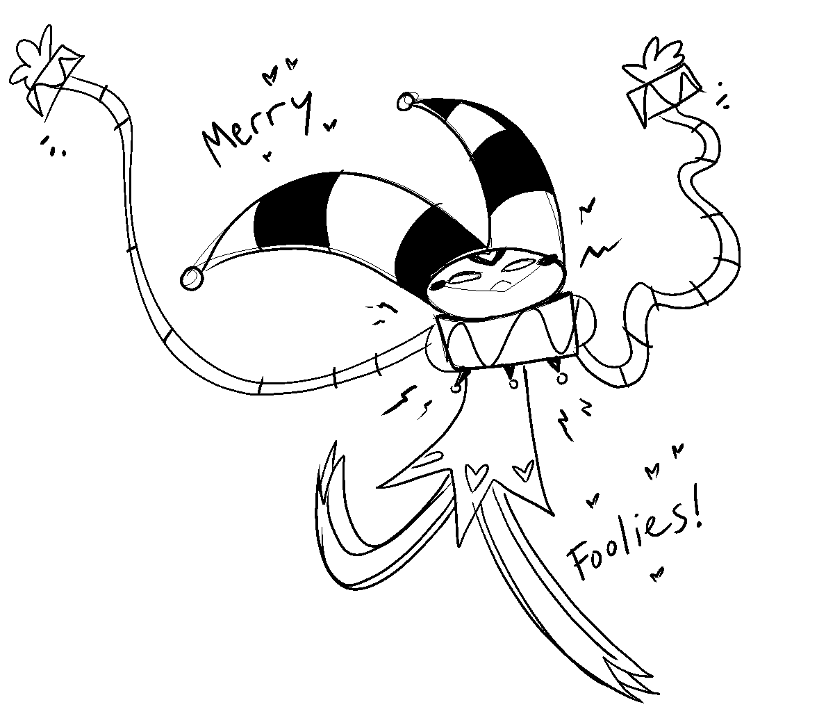 Fizzy wishes you all a Merry Foolie on this holiday doodily April firsty ? 