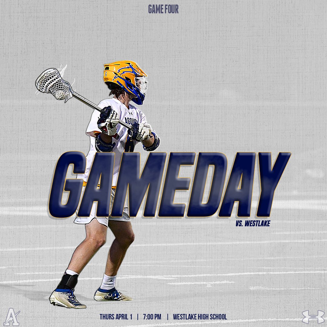 GAMEDAY

2021 || GAME FOUR

Agoura vs. Westlake
7:00 PM @ Westlake High School

#gochargers ⚡️
