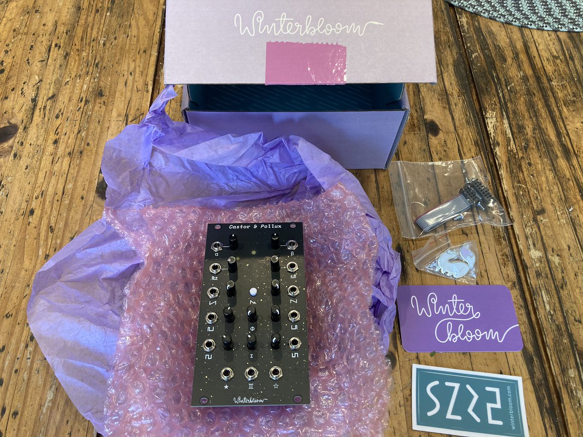 jaarduini's tweet photo. Guess it's really April Cool's Day, cuz how cool's it that this just arrived!

Jams forthcoming, thanks @wntrblm 🙏 https://t.co/NSnLrd8fNr