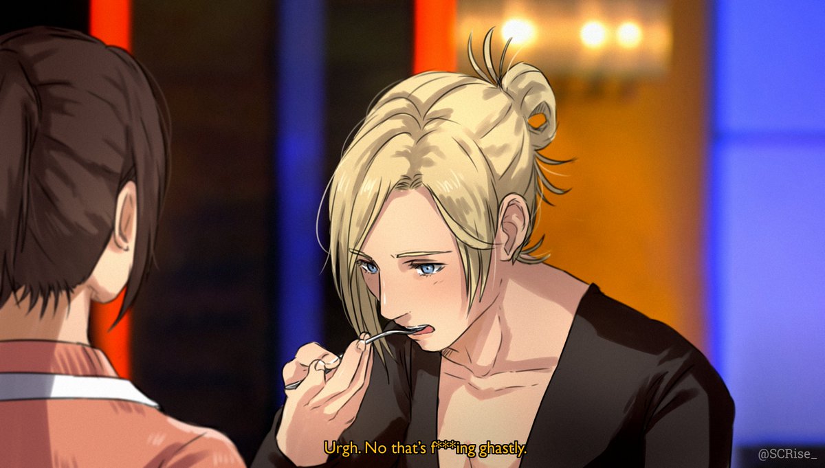 SCRise_'s tweet photo. They're a little confused 😅

AOT x Masterchef AU 

#AttackOnTitan #ShingekiNoKyojin https://t.co/bHOttNPhs9