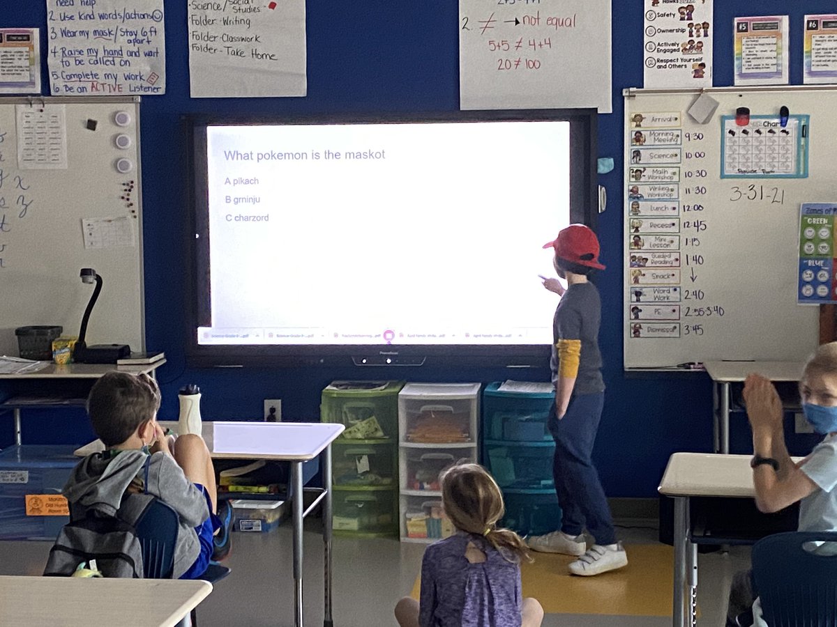 MissMck17's tweet photo. Genius Hour Part #3: George Washington, Tyreek Hill, Misty Copeland, and the creator of Pokémon! @OldHundredES https://t.co/DtppsEzKIZ