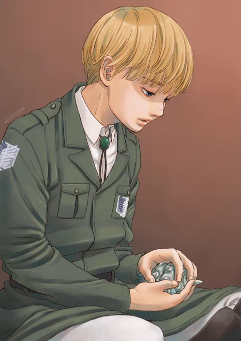あの時なら まだ…
何かを変えられたかもしれない

#進撃の巨人 #aot #アルミン 