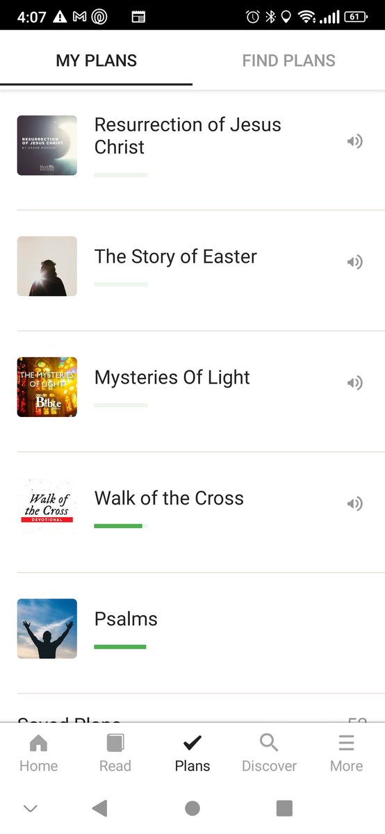 @YouVersion  tomorrow i finish #psalm and #walkofthecross next day I have 3 to choose from #ResurrectionOfJesus and #TheStoryOfEaster are good candidates. #MysteriesOfLight is one of the rosary plans they have. I found the glorious readings after taking this picture.