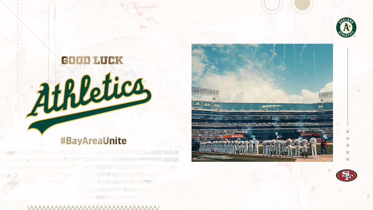 Baseball is BACK!

Let’s go <a href="/Athletics/">Athletics</a>! 

#OpeningDay | #BayAreaUnite