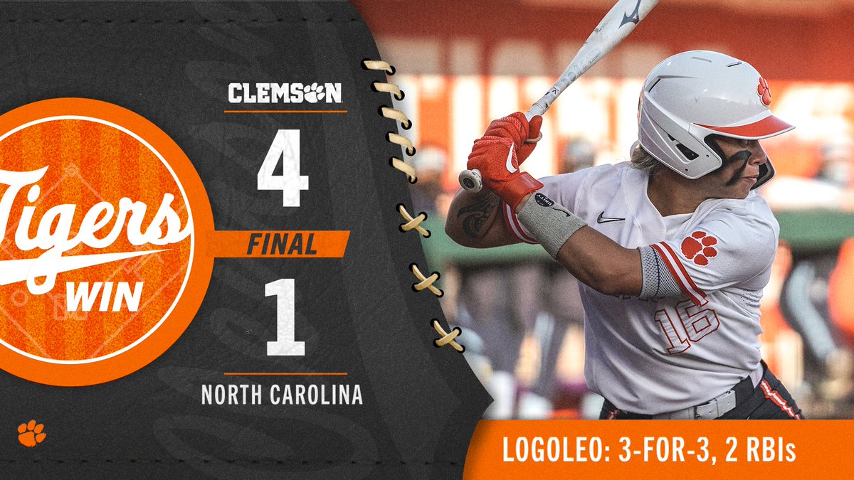 clemsonsoftball's tweet photo. That's the start we wanted 🤜🤛 https://t.co/slPq8Wd2EV