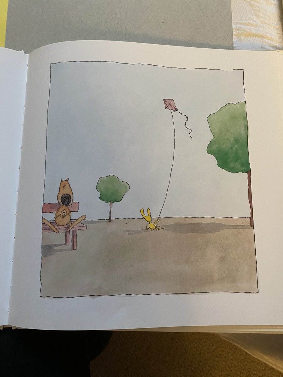 kvargadobai's tweet photo. The Flat Rabbit, by Bárður Oskarsson about how to honor life and make sense of sadness, how to care for one another. Still one of my favorite picture books. What do you do with a flat rabbit? #InternationalChildrensBookDay #elan3000sp21 #IBBYINT #USBBY https://t.co/O07Fj0Rjzg