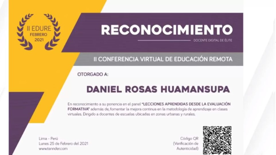 dannylrosash's tweet image. Gracias maestros de #EDURE por la consideración a participar en el #panel de expertos junto a funcionarios de #colegios nacionales, para reflexionar desde la práctica administrativa y de gestión sobre la EVALUACIÓN FORMATIVA DE LOS COLEGIOS ADVENTISTAS DE LA ZONA SUR DEL PERÚ. 👍