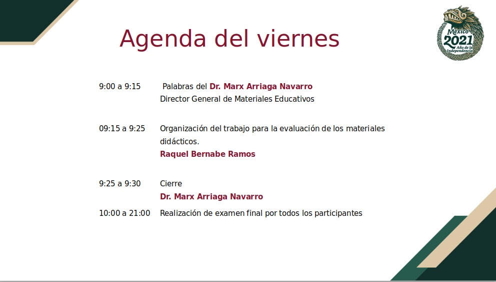 Mañana culmina el proceso de capacitación como Evaluadores, una parte importante del rediseño de los nuevos LTG, cualquier aclaración o duda, pregunten a sus respectivos administradores. Sigue la transmisión a las 9 a.m. en:
youtu.be/QJe9iipvr1k
facebook.com/10482708836373…