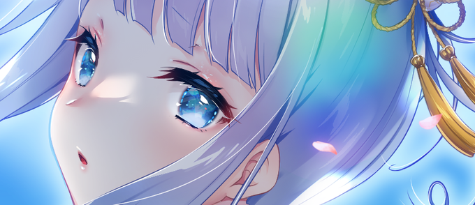 髪留めのtwitterイラスト検索結果