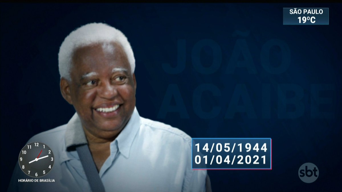 Espero que também faça uma homenagem ao João Acaiabe no final do capitulo de Chiquititas de hoje 😭🖤. #SBTBrasil #Chiquititas #JoaoAcaiabe