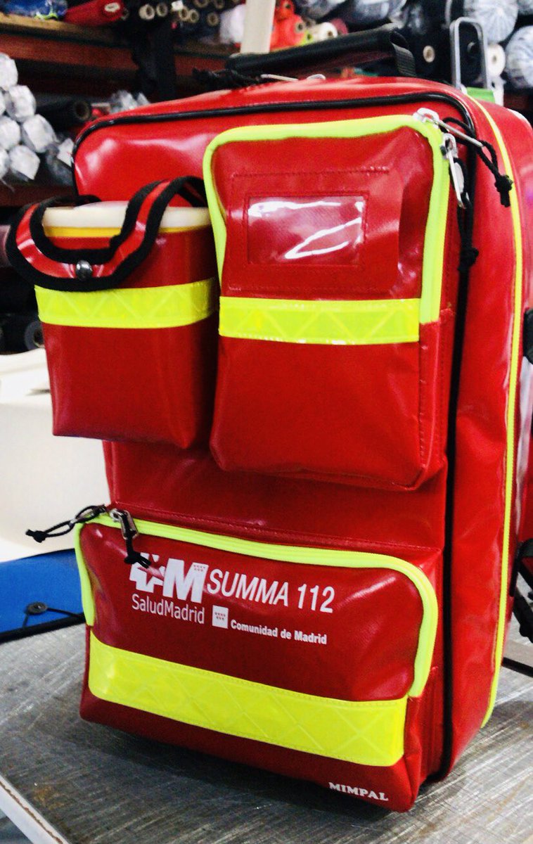 Nueva Mochila para las nuevas Ambulancias del <a href="/SUMMA112madrid/">SUMMA112</a>