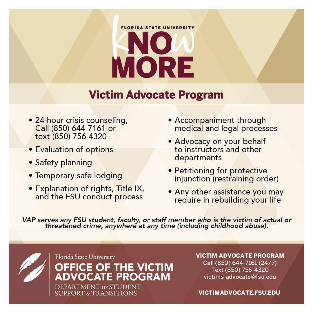 FSU Department of Student Support & Transitions tweet media