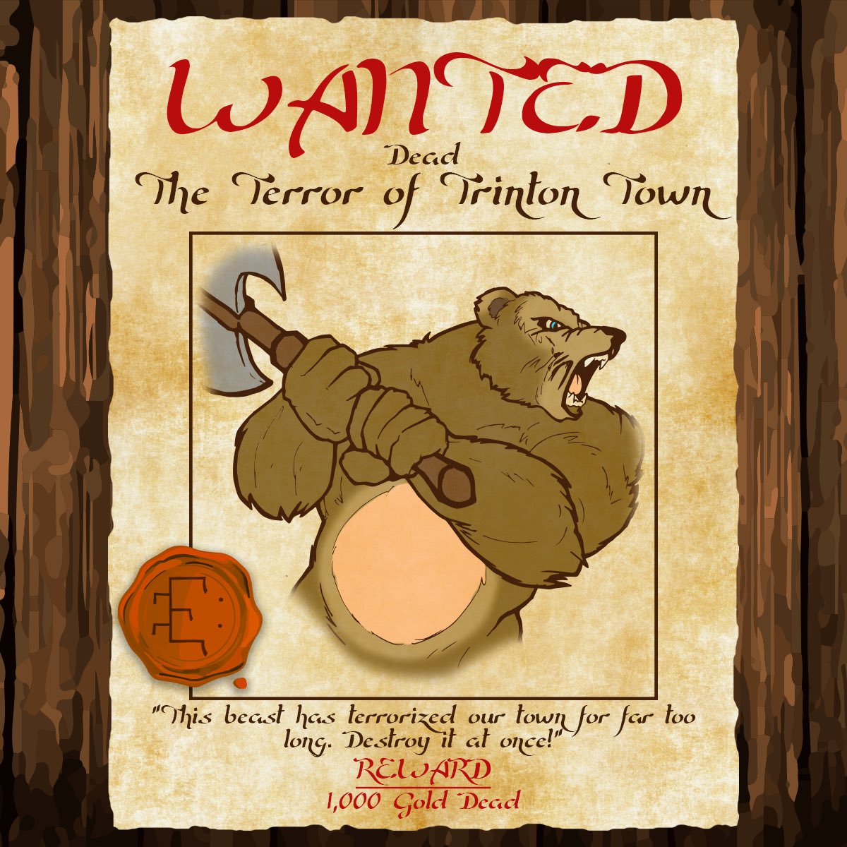 BoardBounty's tweet photo. Teddy, the supposed Terror of Trinton Town doesn’t want to fight anyone, he just wants to help out. He can’t change the fact that he’s kind of a lumbering oaf. And he doesn’t always think about how his actions impact others. But he’s sure gonna try to help where he can. https://t.co/duSLRwOldt