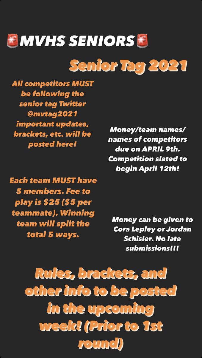 mvtag2021's tweet photo. MVHS SENIORS!! https://t.co/qkGn5Sw2cv