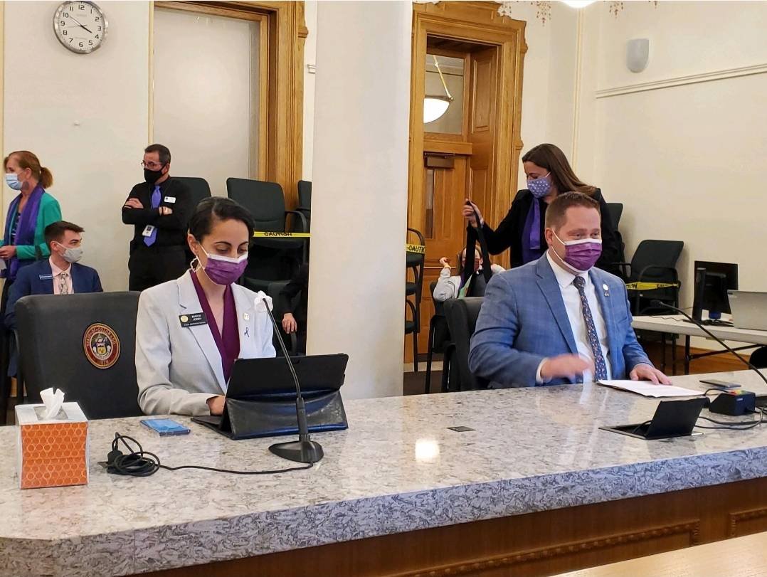 ImanforColorado's tweet photo. Today, K-12 Seizure Training &amp; Individual Action Plans, aka Joey's Law, PASSED OUT OF #EDU COMMITTEE!

We heard heartfelt stories from #students, #nurses, #teachers &amp; #families. After listening to them, I am assured that this bill will have an immediate &amp; positive impact. 1/ https://t.co/2sDWBvcDrD