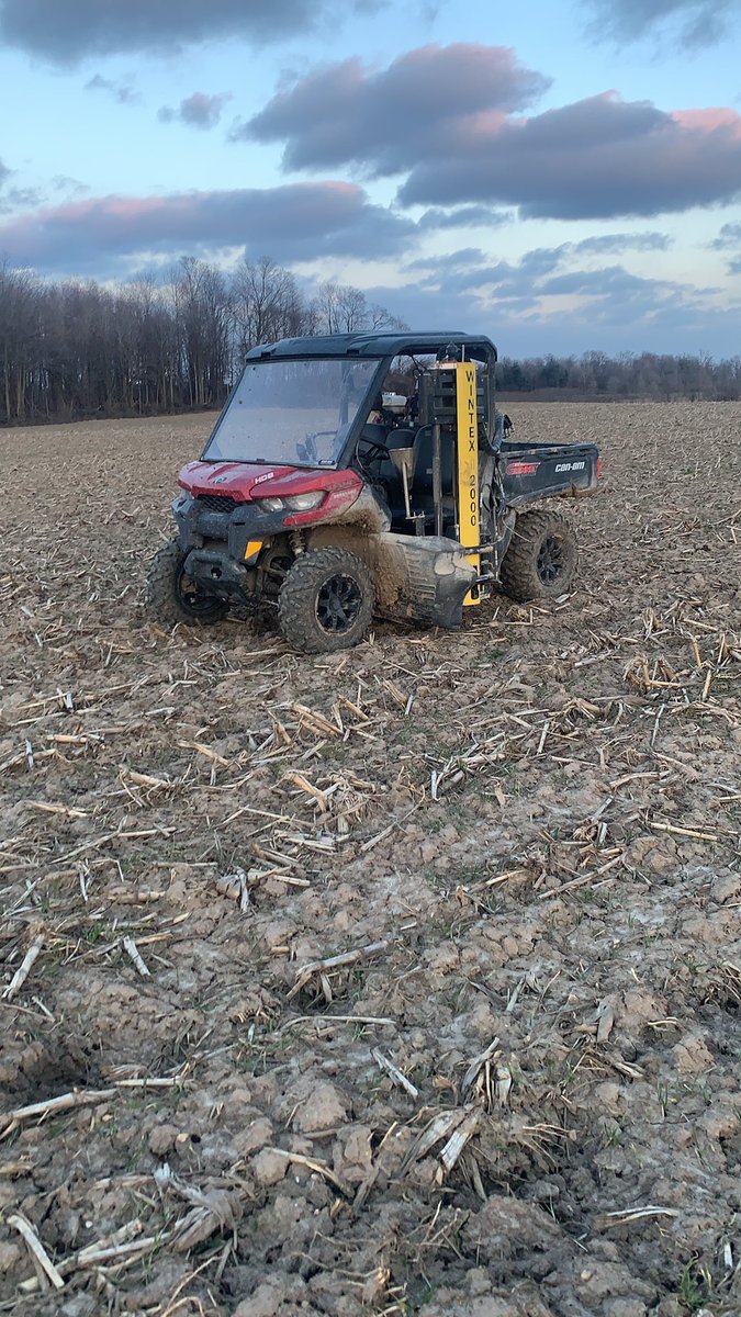 GlenneyAg's tweet photo. It’s been a cold windy day but #sample21 pushes on In St Thomas tonight! https://t.co/xceBBbQdBH