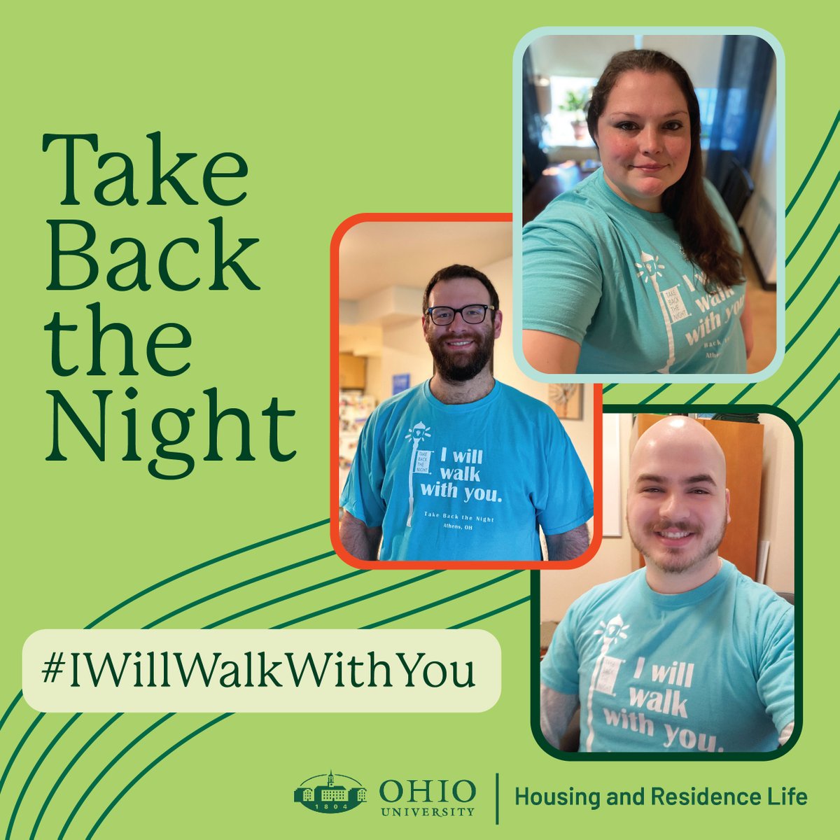 We will ALWAYS walk with you. 💚 #IWillWalkWithYou