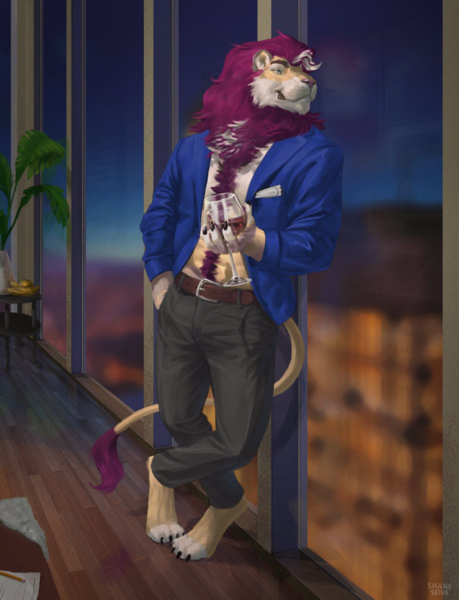 Decided this was a better Sebastian pic to make as my profile pic.

Who wants to wine and dine with this handsome cat?

Art by: @Oieoiedonuts