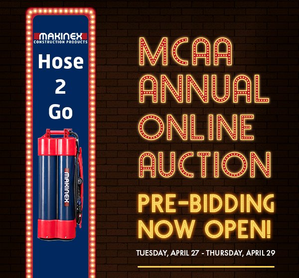 Makinexusa's tweet image. The @MCAA Annual Online Auction is now open for pre-bidding!!! 

We have donated 3 of our portable water units that are perfect for all your concrete cutting needs! 🚫No battery 🚫No pump 🚫No electrics

#Makinex #Hose2Go #portablewater