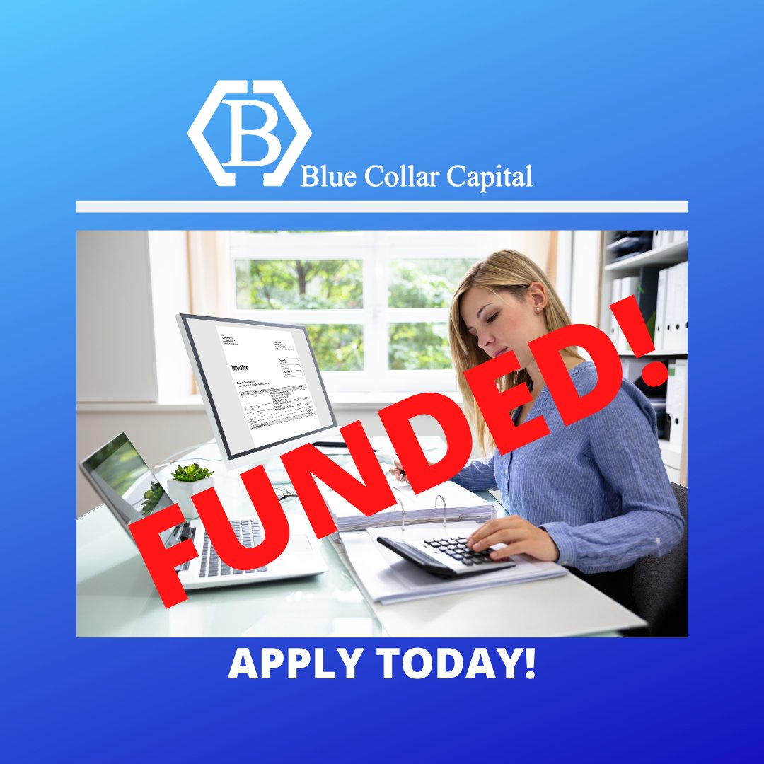 BlueSolutionsCo's tweet image. FUNDED DEAL OF THE DAY! $45,000 CPA Firm. Apply today! BlueCollarCapital.net
#funding  #business #businessloan #lending #smallbusiness  #smallbusinessowner   #smallbusinessloans #money   #businessowner #businessfunding #workingcapital  #loans