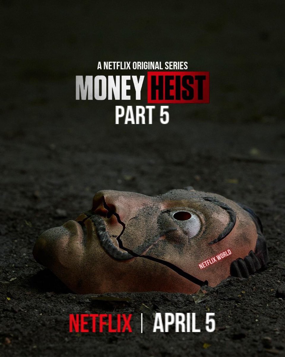 UPDATE: Money Heist. Season 5. April 5.