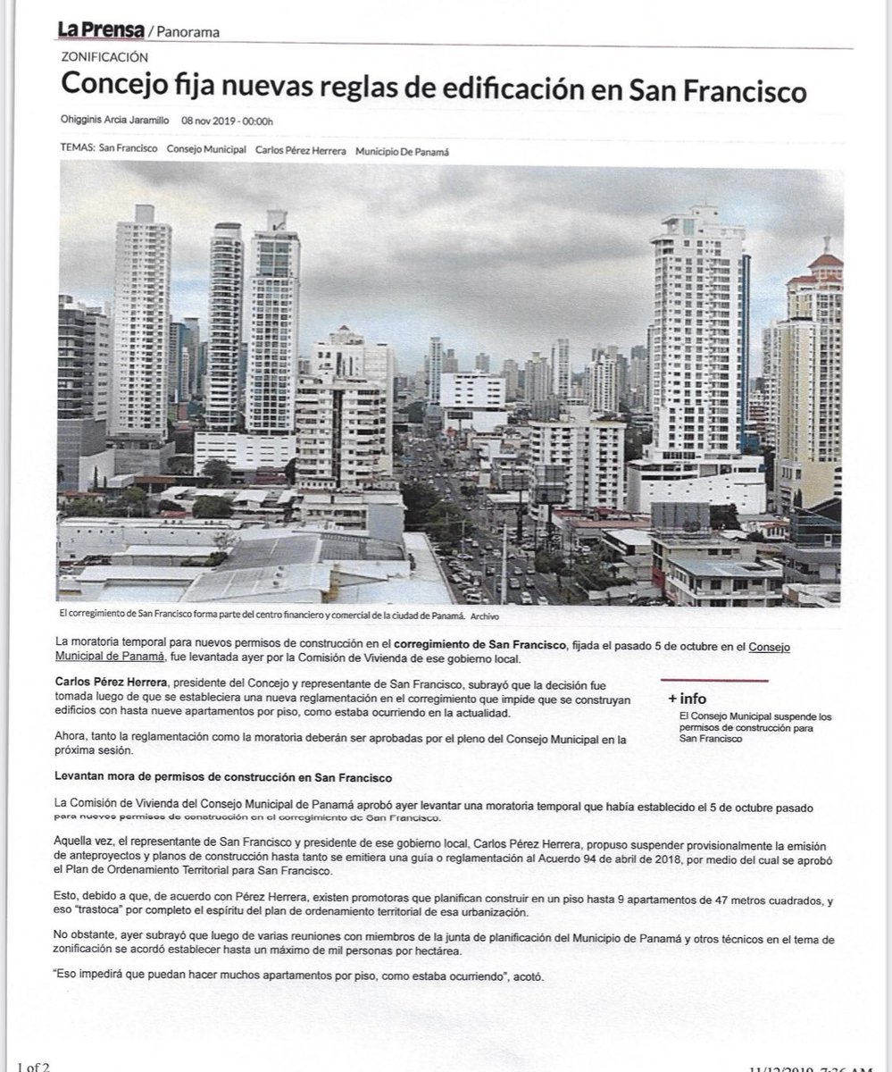 raisabanfield's tweet photo. Lo de la metida de mano al #PPOT de #SanFrancisco ya venía sucediendo de forma inconsulta desde noviembre 2019. Caso omiso a los representantes de la Universidad, SPIA y de los ciudadanos de la J. de Planificación por parte del Alcalde https://t.co/XfJBzWtPQE