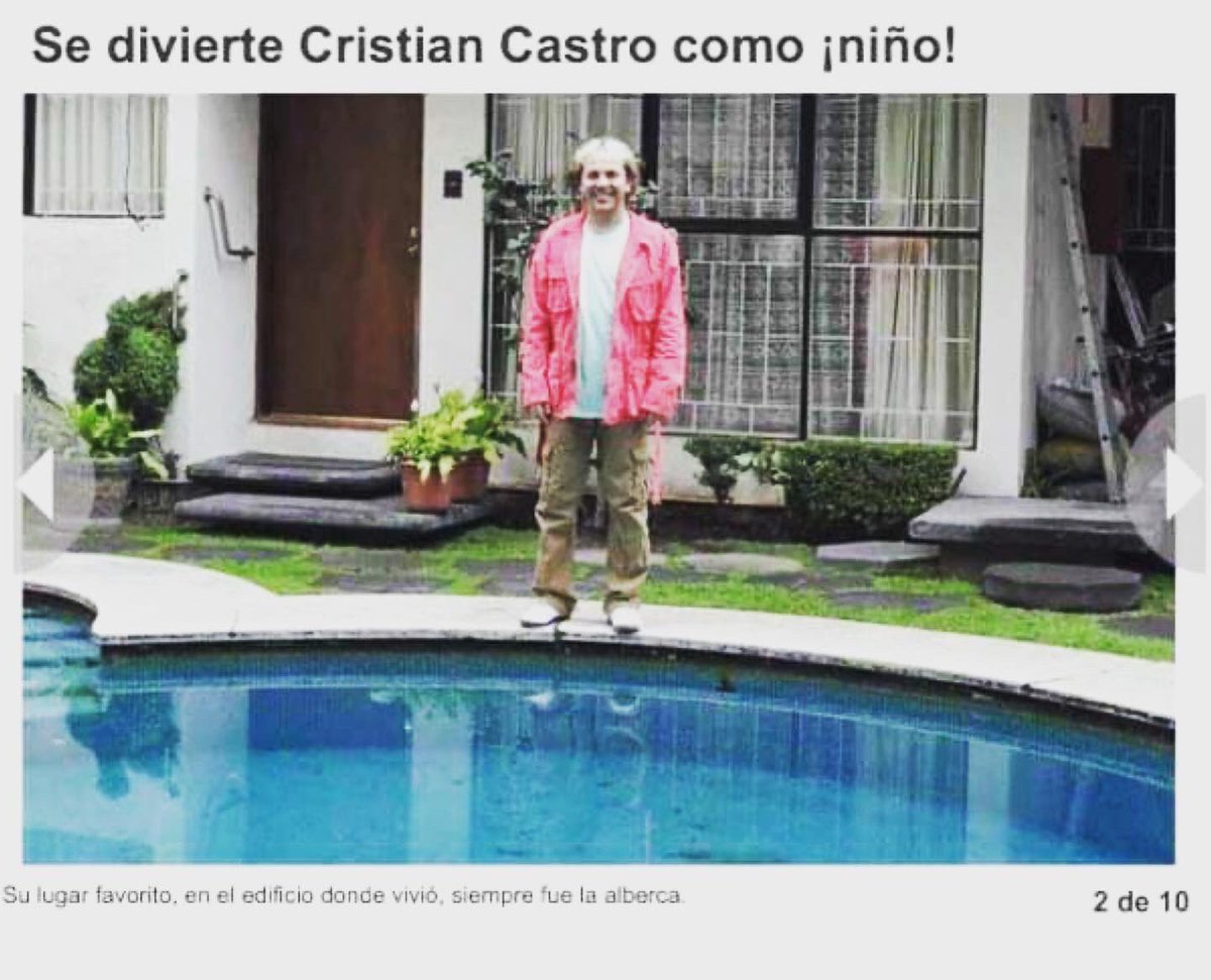 ElRitual's tweet photo. #tbt Revista Gente de México publica esta nota a @CristianCastro quien luego de unos cuantos años volvía a vivir a México. 
Junto a él revivimos sus rincones y sus recuerdos de infancia 😍
📅 Fecha 01-04-2013
@genterevistacom https://t.co/jyLDb3737Q
