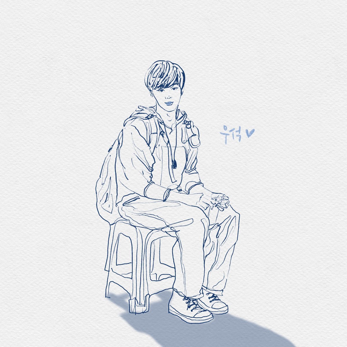 about_a_kitty's tweet photo. 만년필 드로잉(인 척하는 디지털 그림)
#김우석 #KIMWOOSEOK https://t.co/uTRzIbMLTy