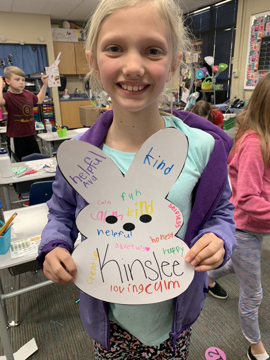 mrsengels2nd's tweet photo. We love our second grade 🐥 PEEPS 🐥
We shared our favorite qualities about eachother by using character traits today! ❤️ Love seeing students encourage and compliment one another !
-- May we never again take for granted getting to see these sweet smiles !! 😍 #BGSlearn https://t.co/UbieM1rRzP