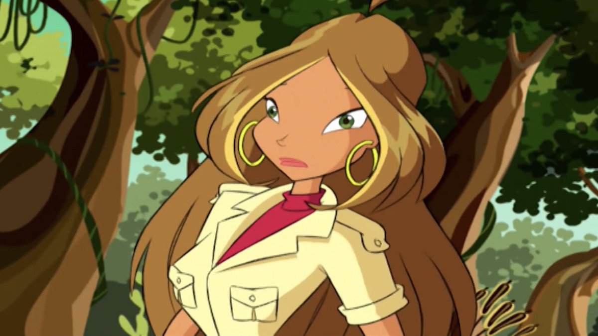 Flora's top changing colour every other scene, image size:1200x675