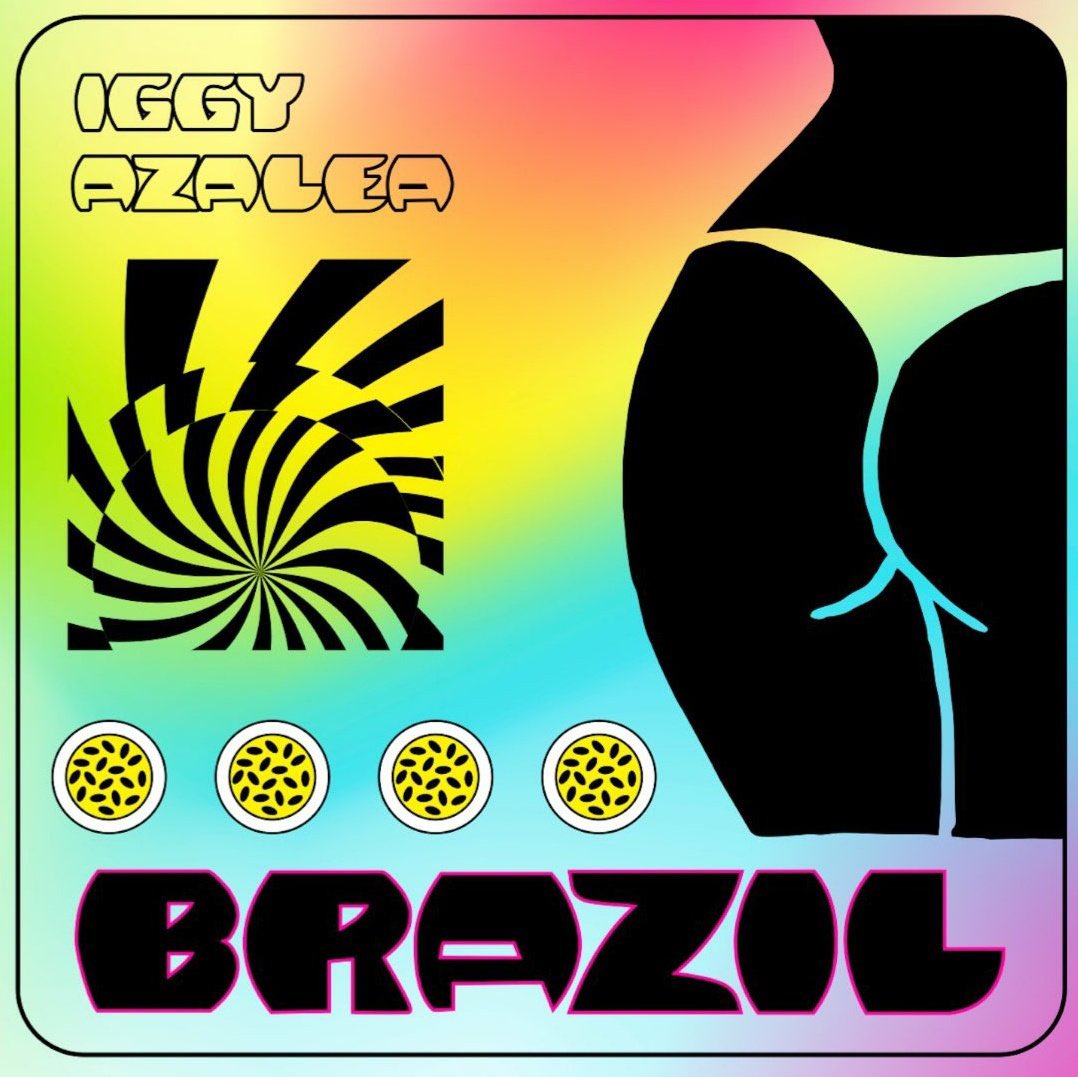 IATodayBR's tweet photo. MENOS DE UMA HORA! Iggy Azalea irá lançar SIP IT e BRAZIL daqui a pouco. SIP IT OUT NOW https://t.co/6xsFSxD0oG