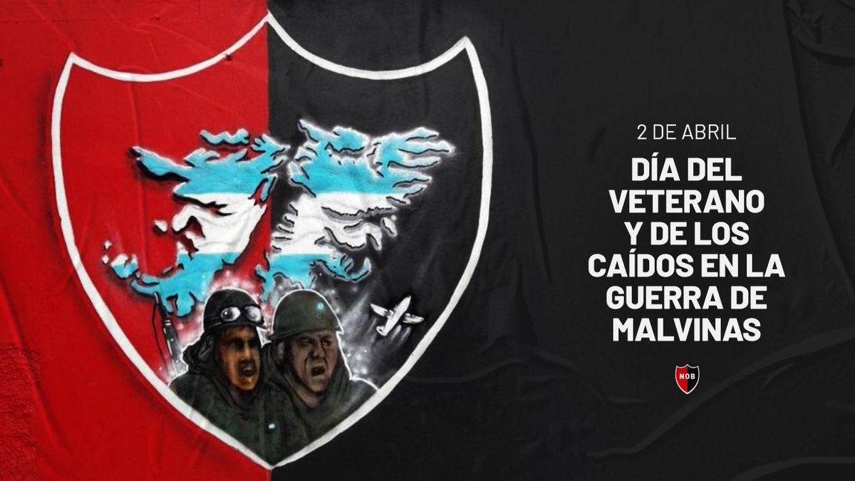 ¡En #Newells llevamos a las Malvinas en el corazón! 

Este 2 de abril y siempre, nuestro profundo respeto y reconocimiento hacia los veteranos y caídos en la guerra.

#MalvinasArgentinas 🇦🇷