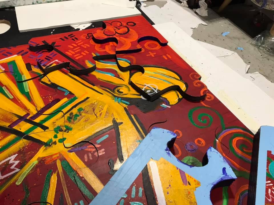 kreyolcom's tweet photo. Black Puzzle Art by @Nazaire73  Radiant Dancer https://t.co/EDEtBiUKDf