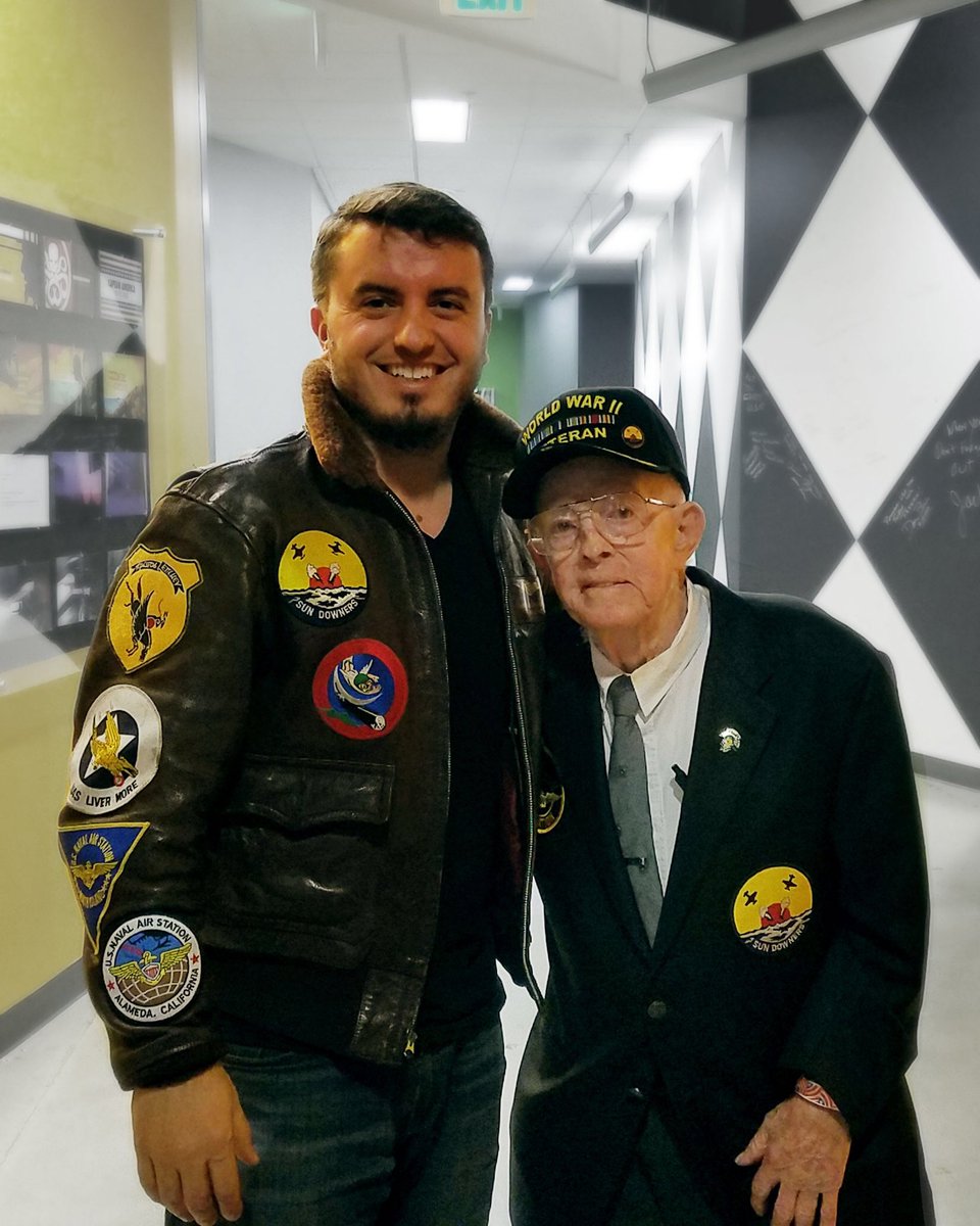 GeorgeRetelas's tweet photo. Kermit lived to 96 when he passed in 2018. May his memory live on.

#otd #eleventhemovie #usshornet #b25mitchell #jimmydoolittle #doolittleraiders 

Watch "Eleven" for free on YouTube: https://t.co/U57gpqJY21 https://t.co/XkR4iCzrDp