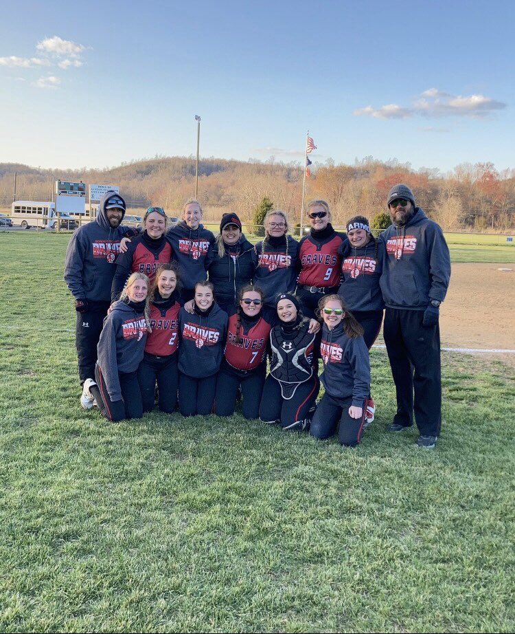 ESchottelkotte's tweet photo. Great job lady braves way to come out with win first game...this is just the start let’s keep going!!! @BordenSoftball @bordenathletics @CincySlammers @BordenCouncil 

stats:
pitching-
16 strikeouts
3 walks
batting:
went 2-4 at the plate with 1 rbi https://t.co/2OwBTCwCVg