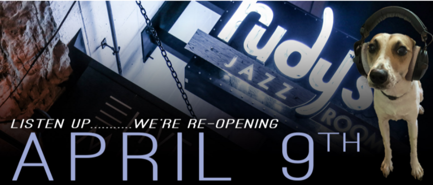 We are so excited to welcome you back to Rudy's Jazz Room on April 9th! - mailchi.mp/rudysjazzroom/…