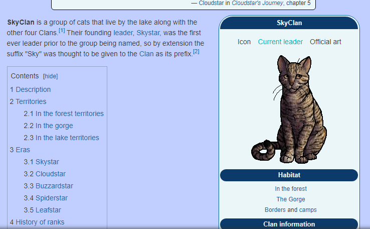 Lost Warrior Cats Facts — according-to-warriors-wiki: According to