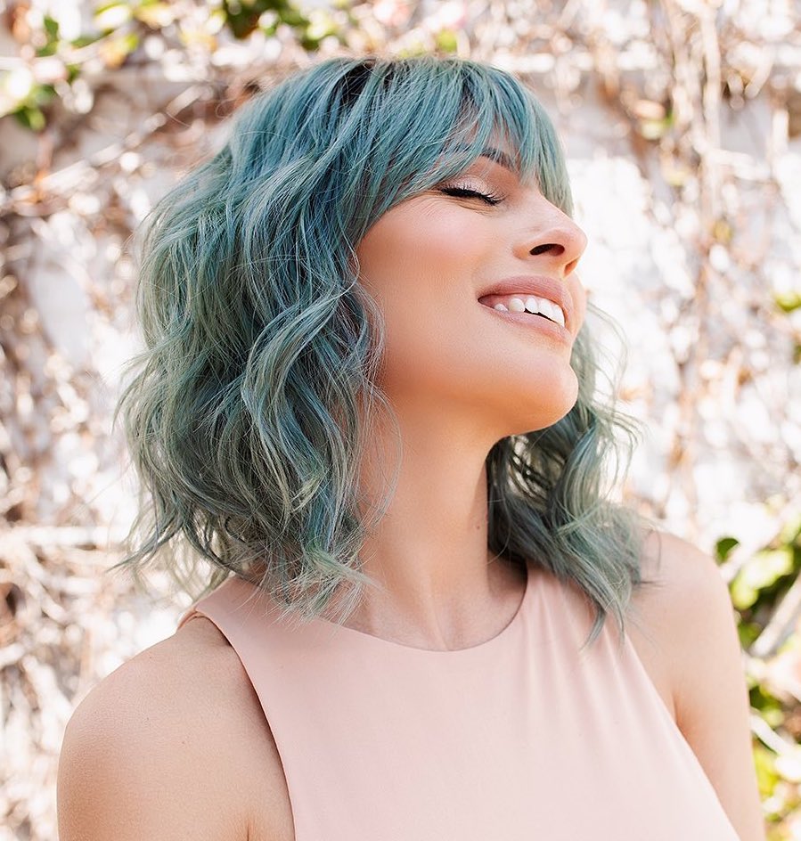 ReneofParis's tweet photo. Is it spring weather where you are? Enjoying the ☀️ and this beautiful look from Hair Extensions with our Breezy Wavez in Smoky Forest! ✨
#alopecia #alopeciawigs #hairloss #cancer #cancerwig #alternativehair #wig #wigs #syntheticwig #wighelp #alopeciasupport #alopeciahelp https://t.co/Zc642TCcKp