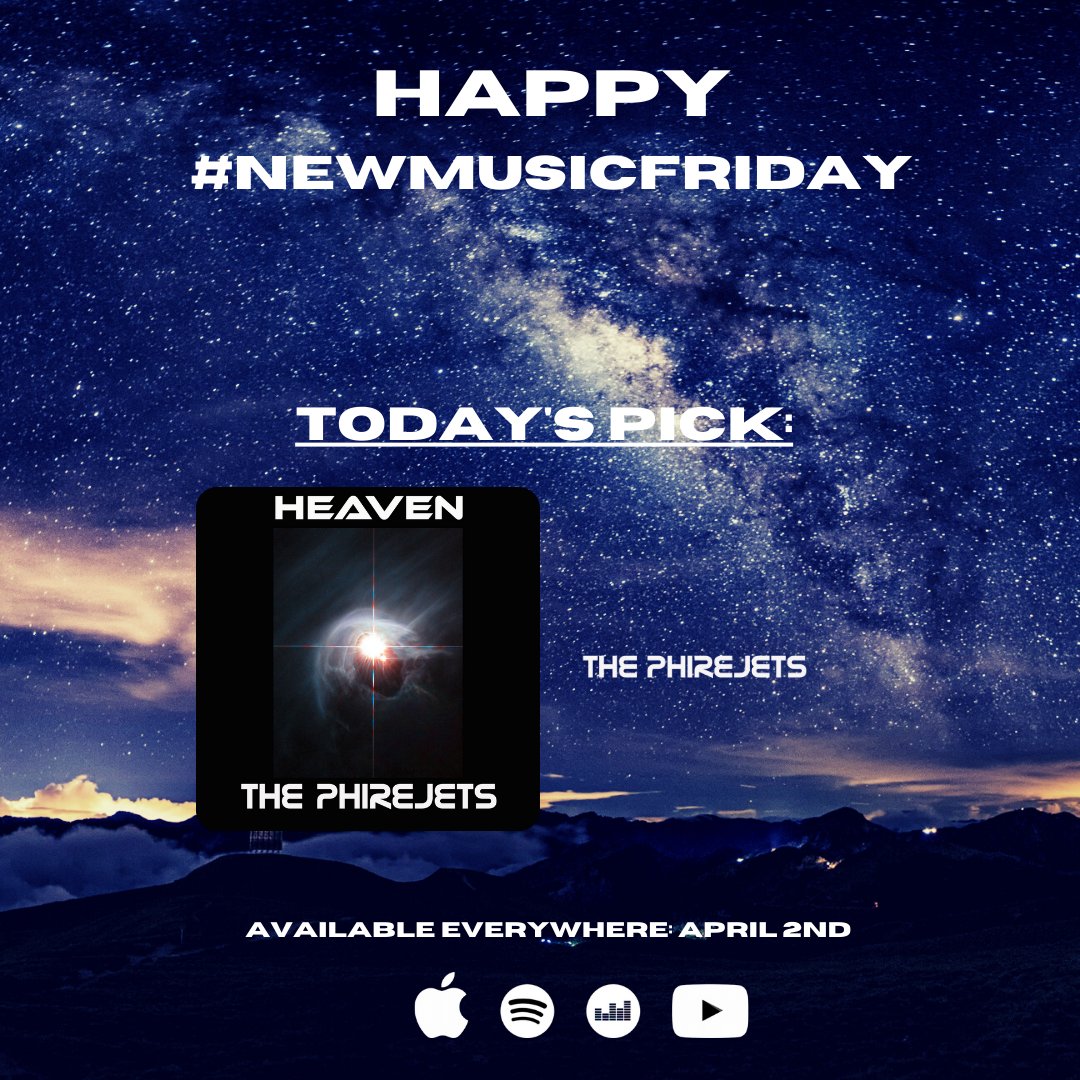 ThePhirejets's tweet photo. Thanks everyone for hearing our latest single "Heaven" - We hope your weekend is everything you wish it to be. 
Hit that link in bio to find it. https://t.co/Je0N9AZq9F