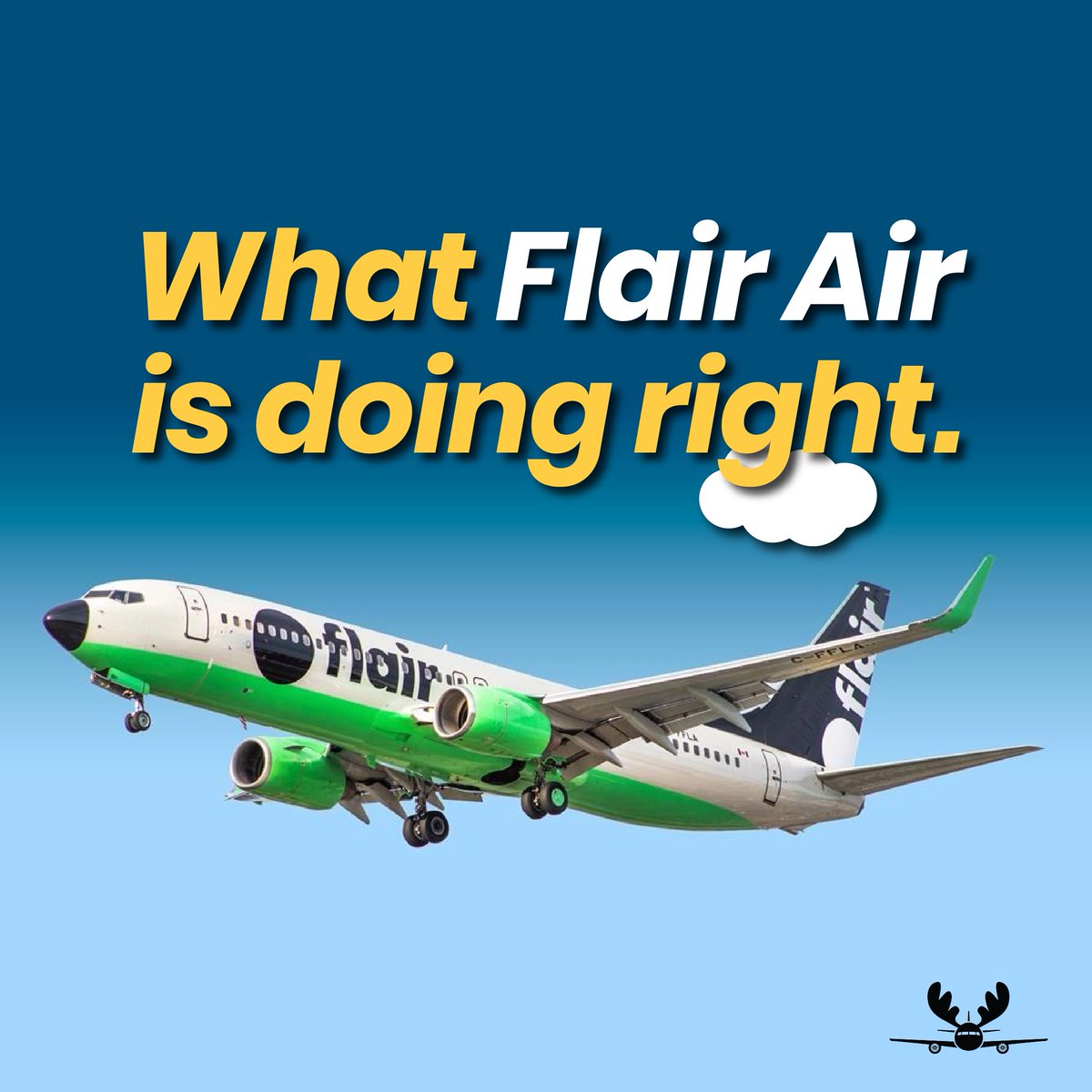 flyingmooseca's tweet photo. Can @FlairAirlines become Canada's first successful #ultralowcostcarrier? They're expanding this summer, so something must be going right.

Read the full article now: https://t.co/aHowIkPypj

#aviation #aviationbusiness #canadianaviation #lowcostcarrier #flairairlines #avgeek https://t.co/fdxjuTMwpz