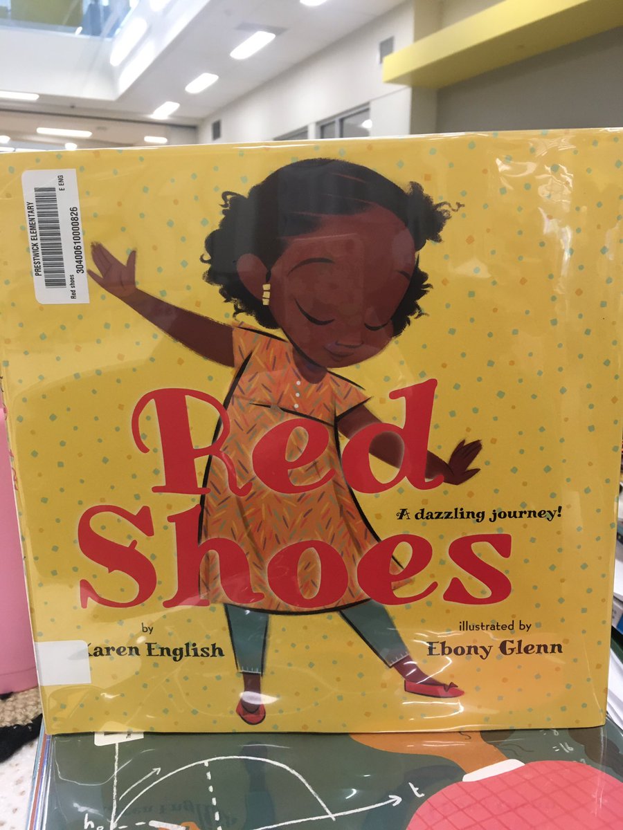 Today’s #BookoftheDay is Red Shoes by Karen English. Something as small as red shoes can bring so much joy, when shared with others. 👠👠
