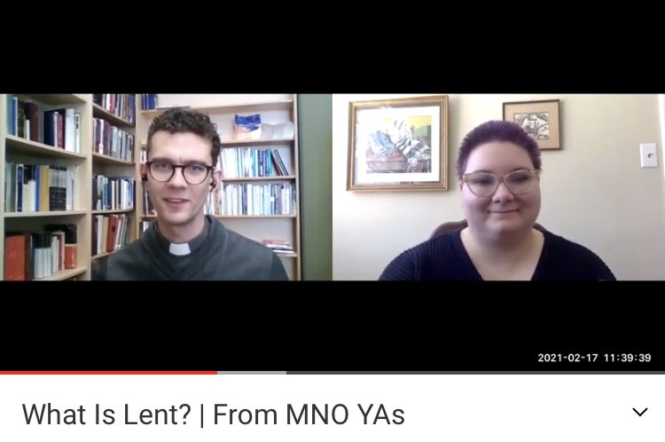 ElcicYoungAdult's tweet photo. In response to this Lent video: 
MNO YOUNG ADULTS Talk about their Lenten practice and answer ‘What Even Is Lent?’ (A good basic intro)

Watch: https://t.co/HQS7Dzyycp 

Featuring @heather_werb from @MNOSynod , Pastor Jeremy Lagner, and other Young Adults #myelcic #rftfuture https://t.co/kiJjGcCqG8