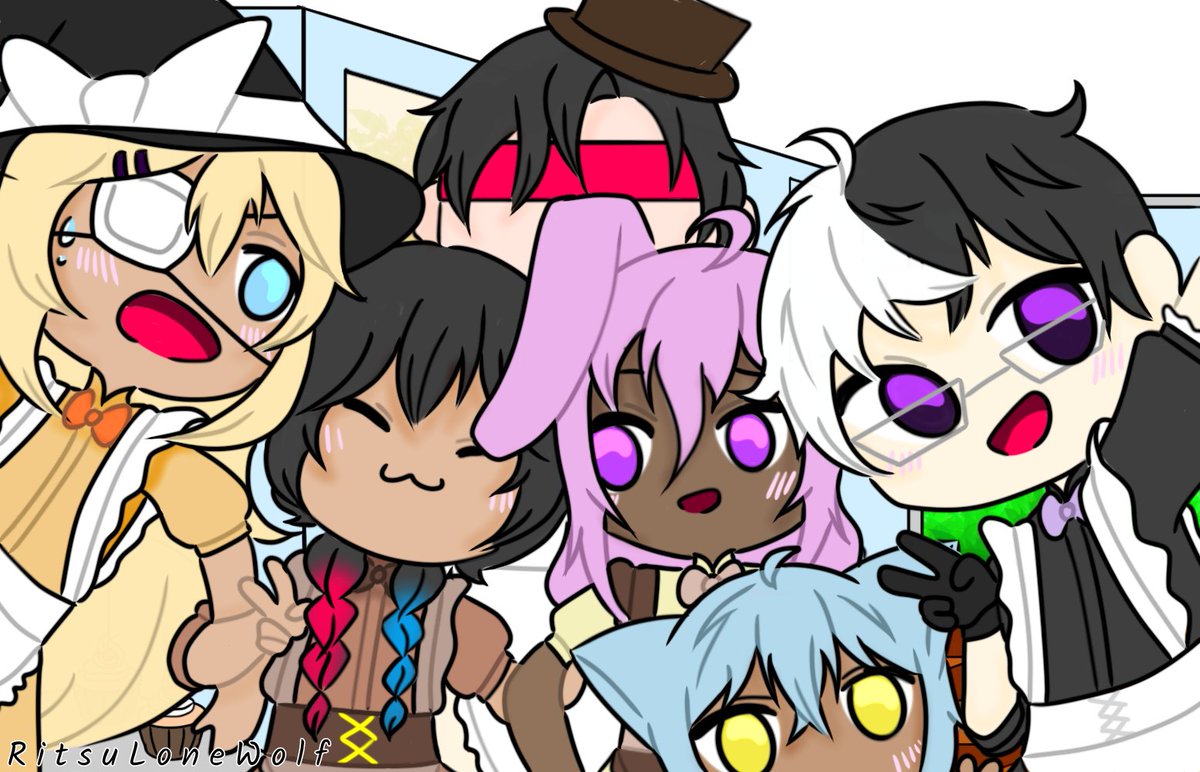 #OriginsMCRP #MyHeroOrigins 
Artemis taking a pic on cafe club with her/his friends.
(◡ ω ◡)