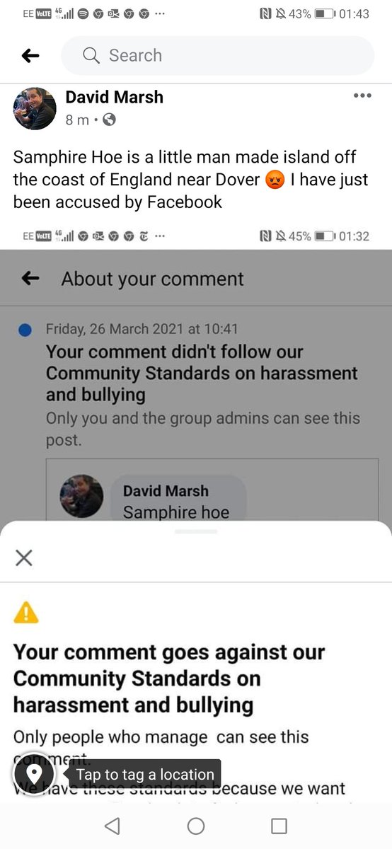 Just been accused of this on Facebook just now.. 🤔🙄😔