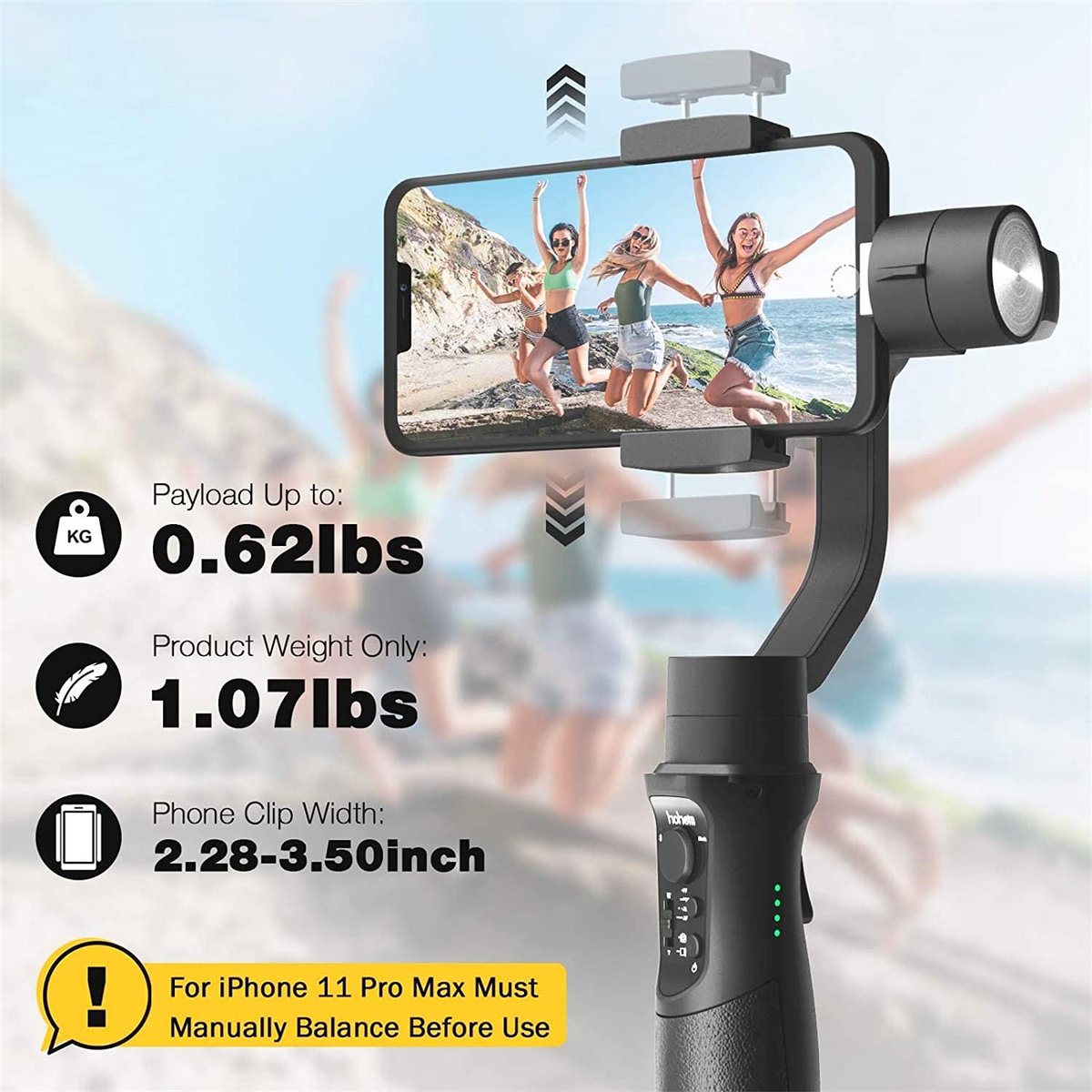 3-Axis Gimbal Stabilizer for iPhone 12 11 PRO MAX.....
➡️bermoda.club/2021/03/3-axis…

#cameras #camera #photography #o #canon #a #security #seguran #cctv #photographer #cftv #photo #monitoramento #cameragear #cinematography #intelbras