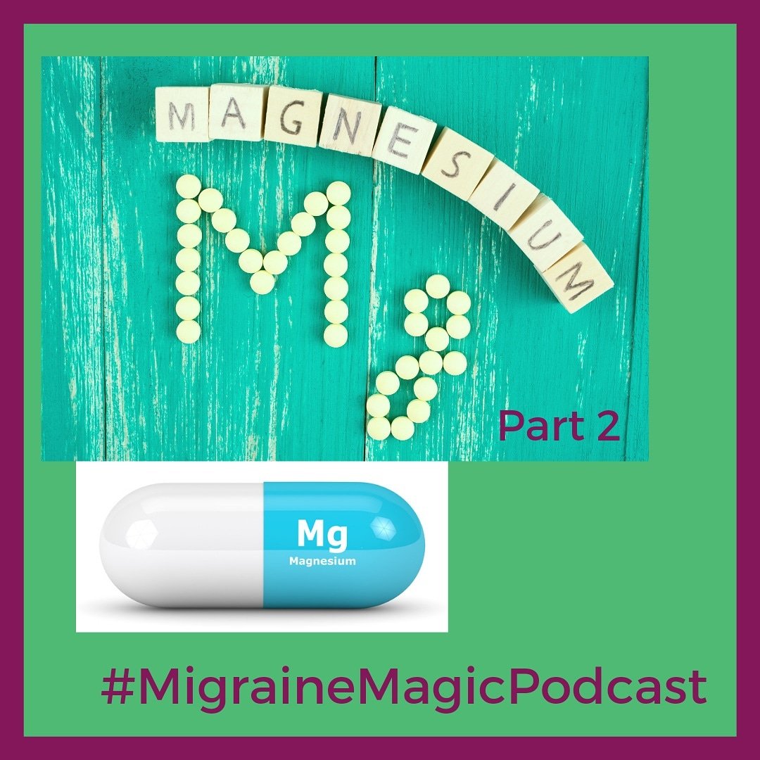 MigraineXalone's tweet photo. Did you catch the last #MigraineMagicPodcast on the different types of magnesium supplements? Since then we've been dealing with a few family things but we're back on track this week. Be sure to let us know your questions for our interview with Dr. Dean of 'The Magnesium Miracle' https://t.co/6Q9YhdON0a