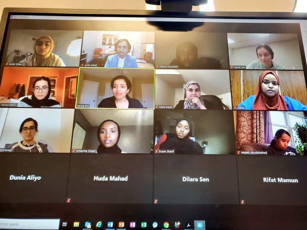 IBD_Afzali's tweet photo. Great discussion &amp; turnout  @Muslimainmed first panel with @MaiaKayalMD @FaridaWEid Drs Rabia and Hussein. Such inspiring stories and valuable advice 🙏🏼 Stay tuned for more! 
#MuslimaInMedicine #Mentorship #SheLeadsHealthcare #DiversityEquityandInclusion 
@OSUCOM_WIM @OSUWexMed https://t.co/8Y2V5VP7nU